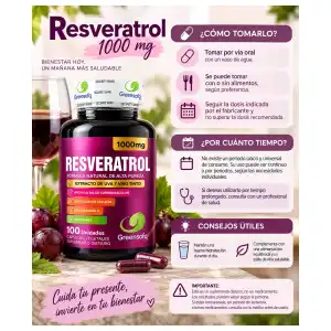 🍇 NAD+ + RESVERATROL — GREENSOFG miniatura 3